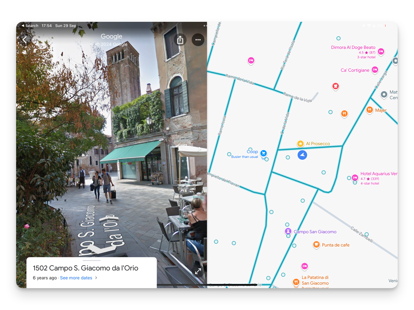 Google Maps street view
