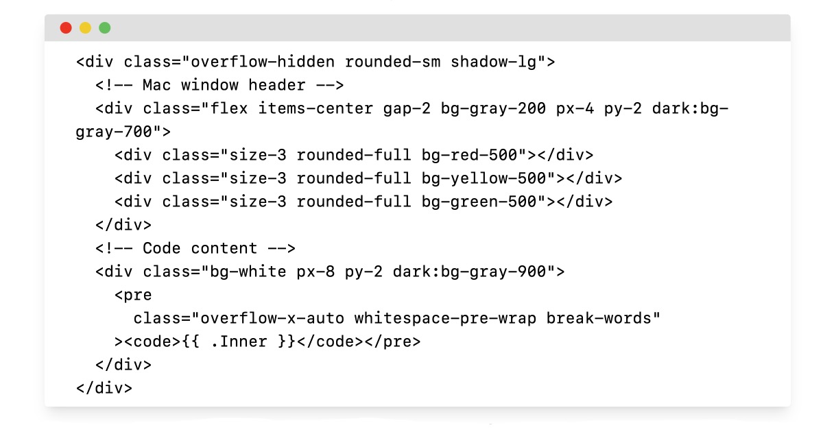 Terminal Renderer A Hugo render hook for a terminal in Tailwind CSS